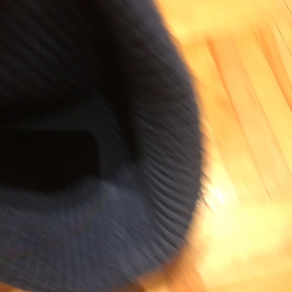 The North Face Blue Knit Hat Warmth Logo​ - Picture 2 of 2